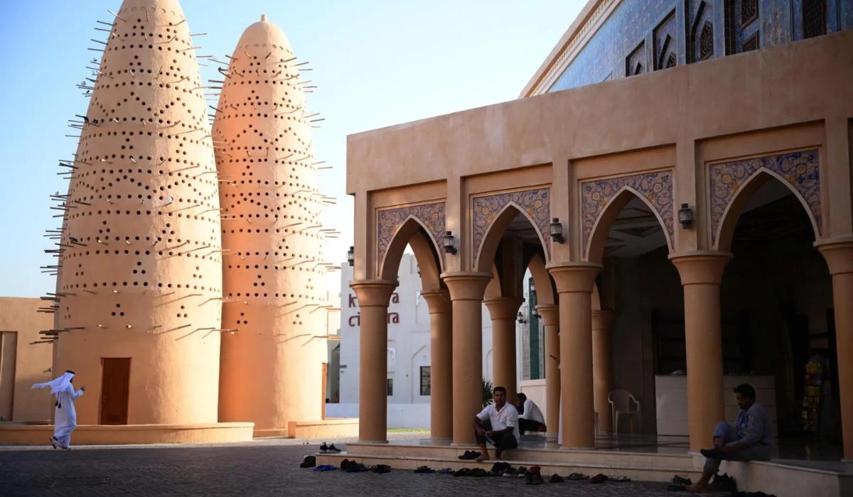 Selfies Music Sports Books and Military parades Show the Excitement Around Qatar at Katara